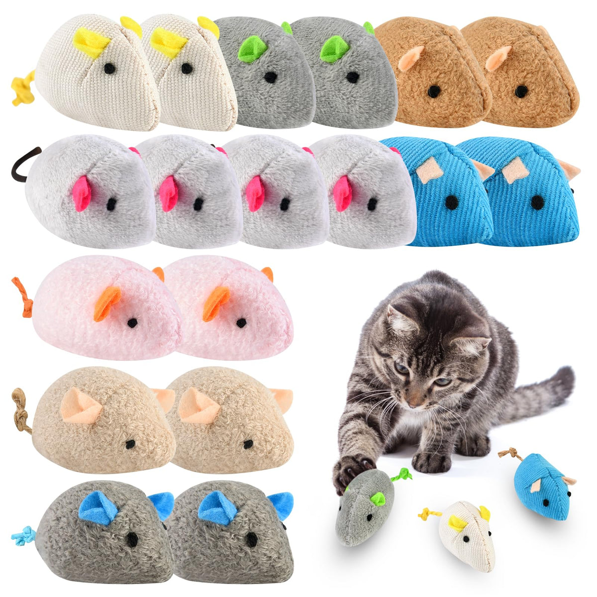 Plush Cat Toys
