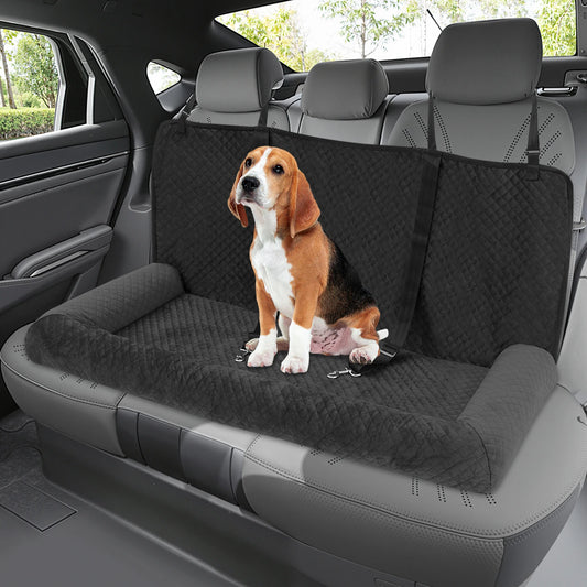 Dog Car Seat, Large Dog Car Bed, Dog Mattresses, Pet Seat with a High-resilience Base That Retains Its Shape and Res for Small, Medium, and Large Dogs