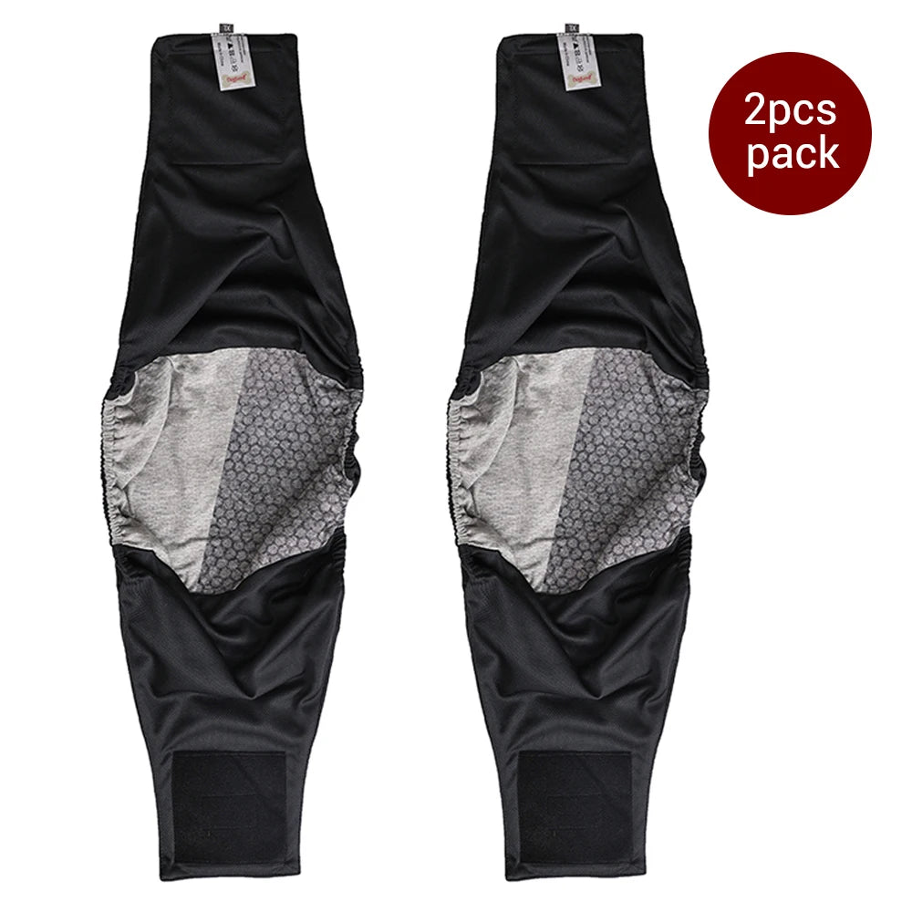 Reusable Dog Diaper (2pack) Washable Graphene Male Dog Belly Wrap Antibacterial Absorbent Pet Waist Band Leakproof Sanitary Pant