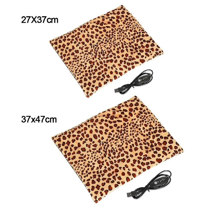 Winter Soft Warming USB Blanket Bed Pad Warmer Dog And Cat Heating Pad Electric Blanket Pet Mat