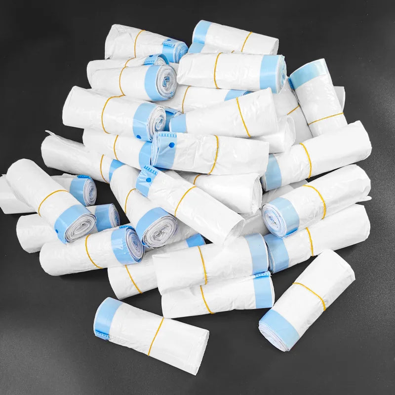 Thick Cat Litter Box Liners, Drawstring Pet Waste Bags, Large Disposable Cleaning Bags for Cats