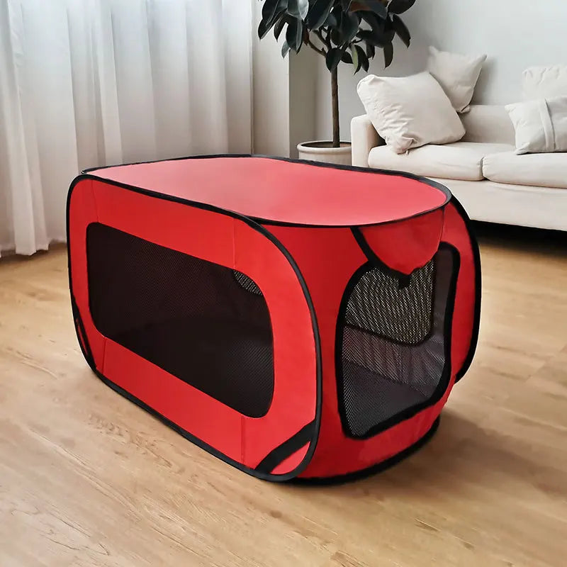 Factory Direct Sales Burst A Comprehensive Crazy Grab Cross-Border Pet Cage Dog Kennel Folding Fence Outdoor Tent Cat Room