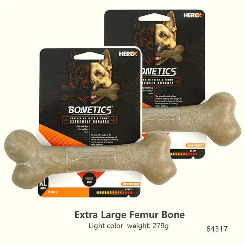 Caitec Dog Toys Chewing Bone Toys Durable Bite Resistant Great for Tossing and Chasing Suitable for Small to Large Dogs
