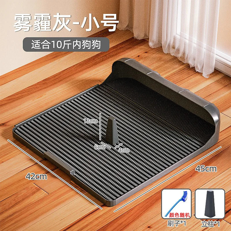 Integrated Small Dog Toilet Durable Easy Clean Portable Large Dog Toilets Anti-slip At The Bottom Pet Cleaning Supplies