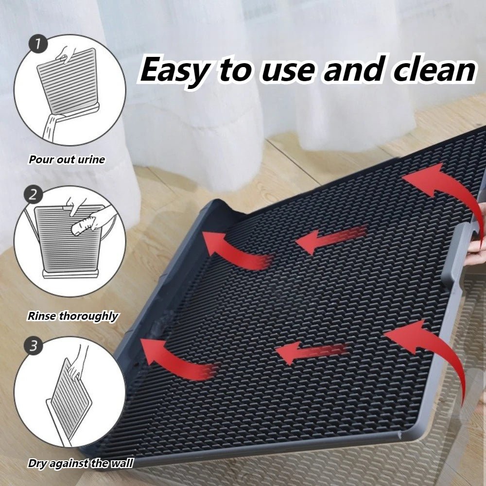 Integrated Small Dog Toilet Durable Easy Clean Portable Large Dog Toilets Anti-slip At The Bottom Pet Cleaning Supplies
