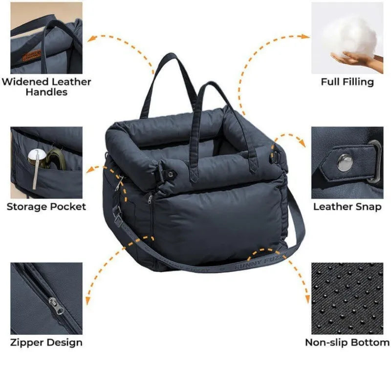 Pet Car Dog Bed Portable Waterproof Cat Bed Anti-Dirt Washable Pet Travel Carrier  dog beds for small dogs dog house sofa bed