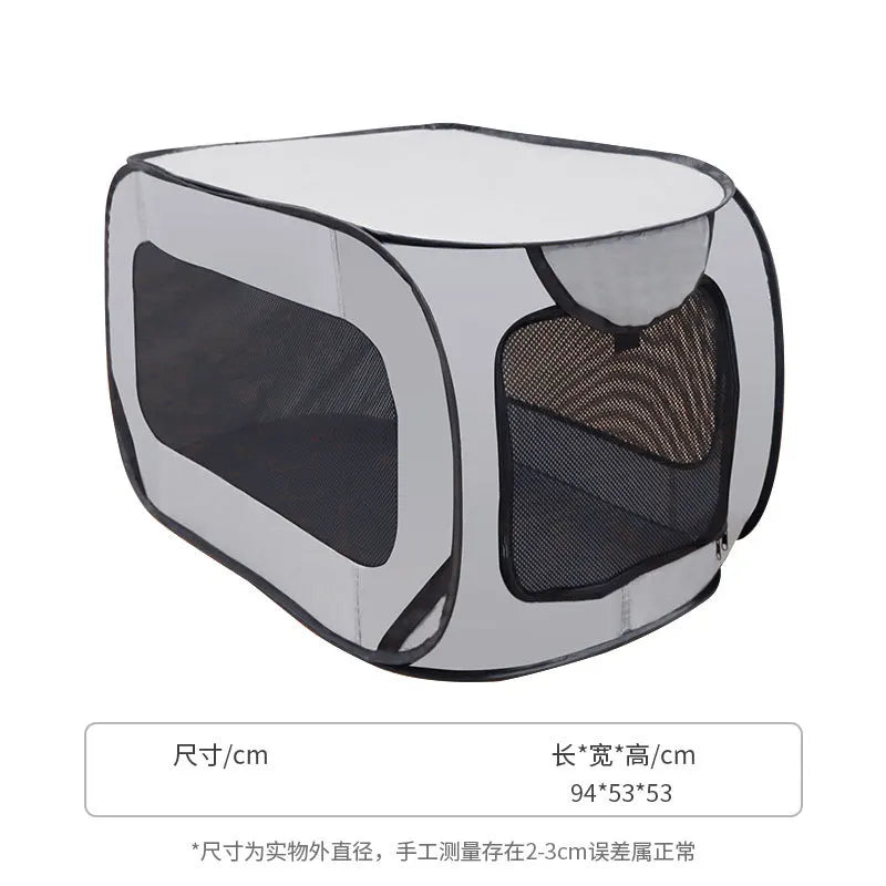 Factory Direct Sales Burst A Comprehensive Crazy Grab Cross-Border Pet Cage Dog Kennel Folding Fence Outdoor Tent Cat Room